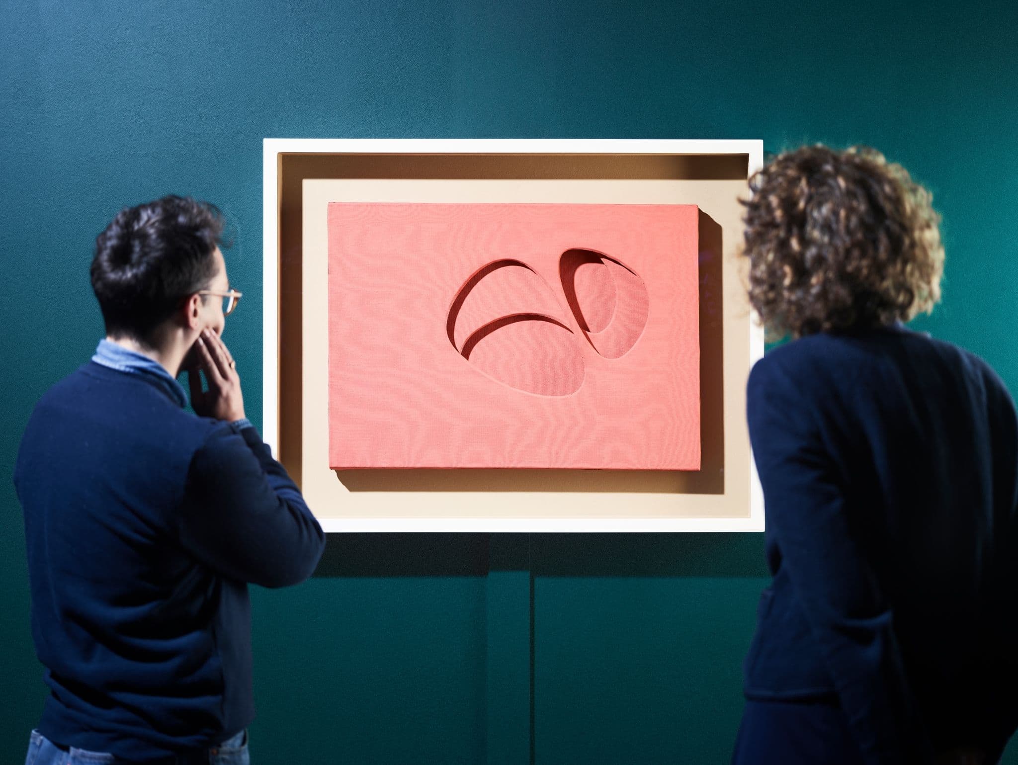Paolo Scheggi - Zone Riflesse (Reflected Zones) On View  - London 