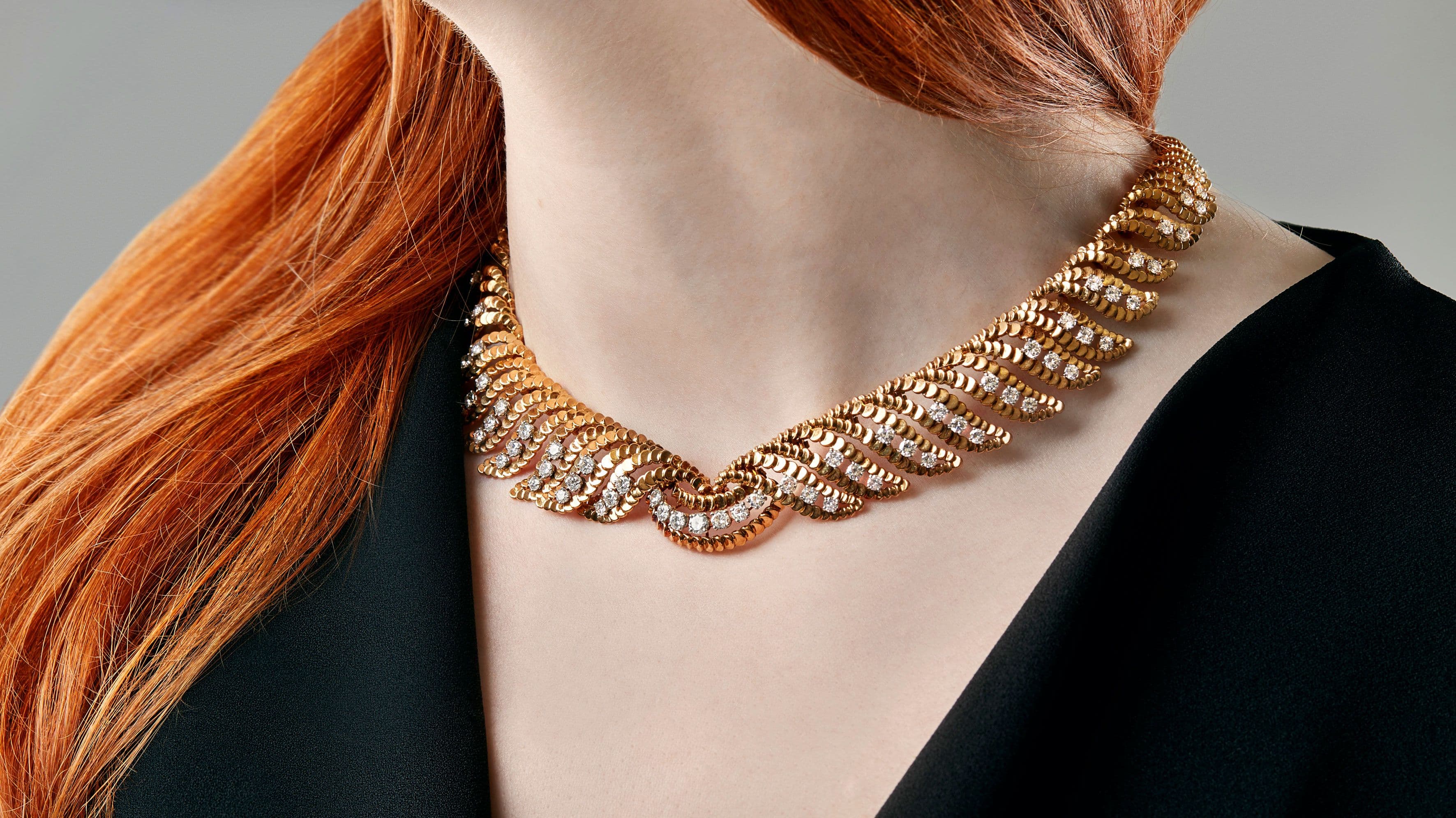 Diamond Necklaces at Auction