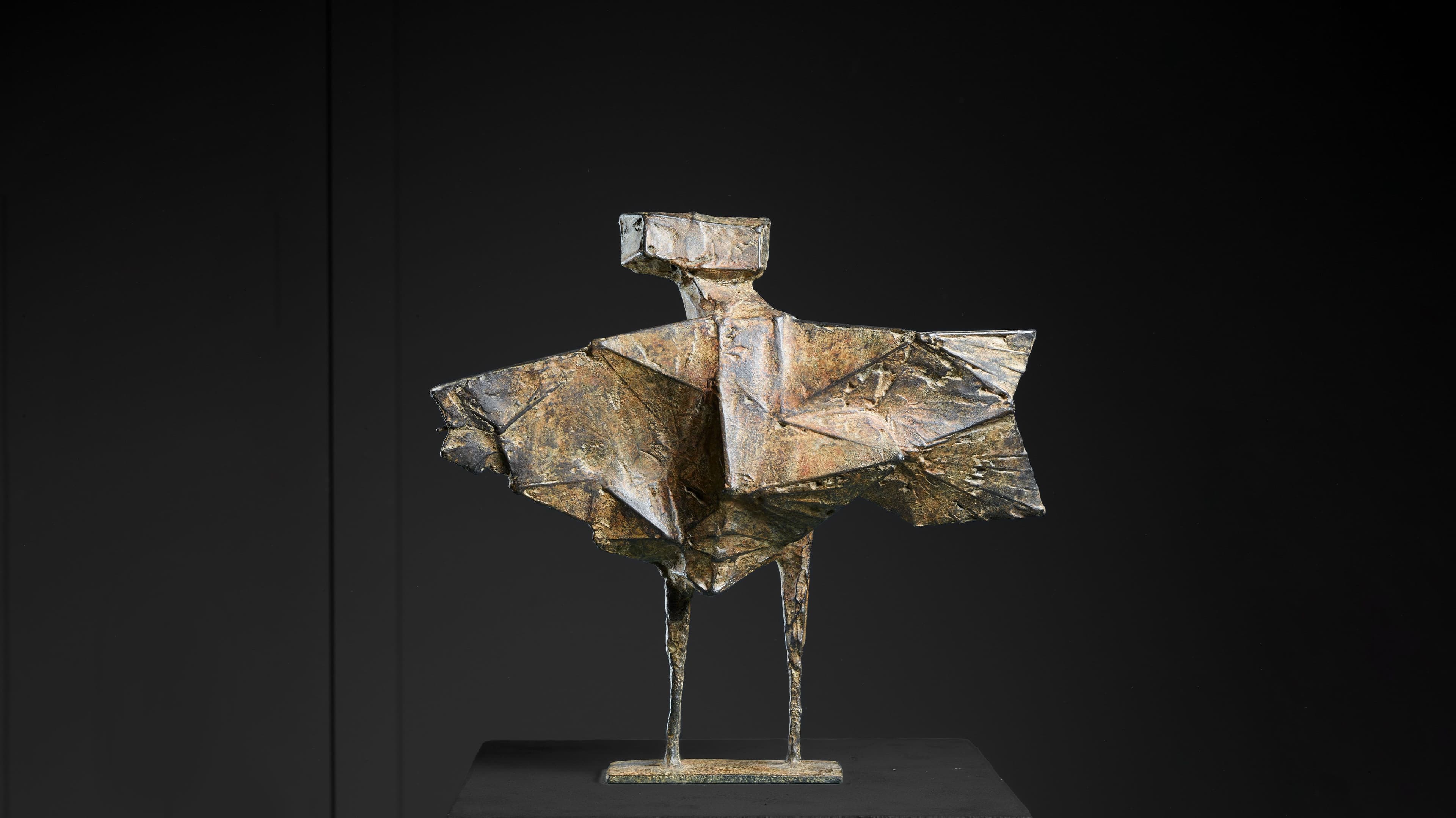 Lynn Chadwick Winged Figure II Maquette - The Hugo Burge Collection at Lyon & Turnbull