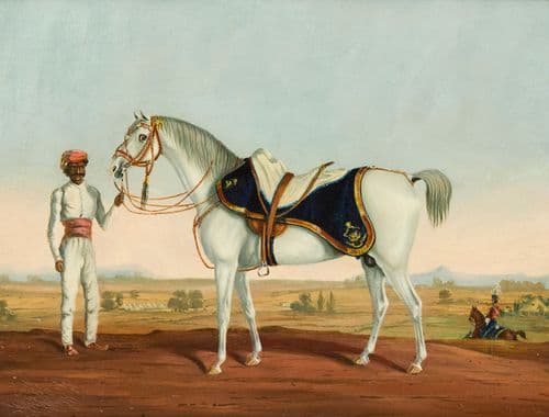 Francis Clifton Fyers' Horse and Groom