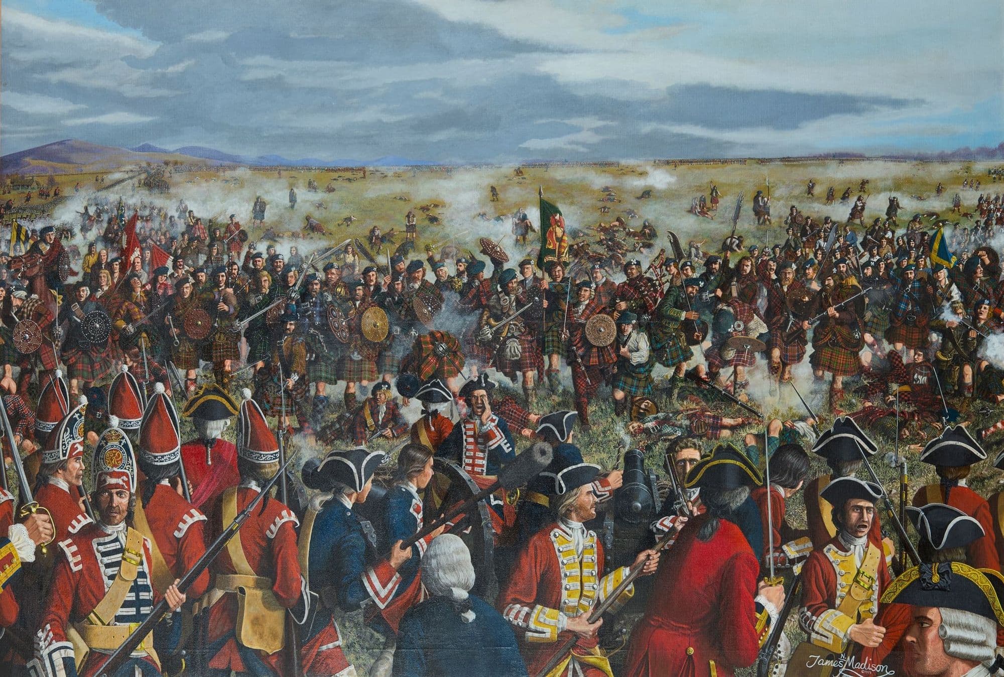 The Battle of Culloden in Art