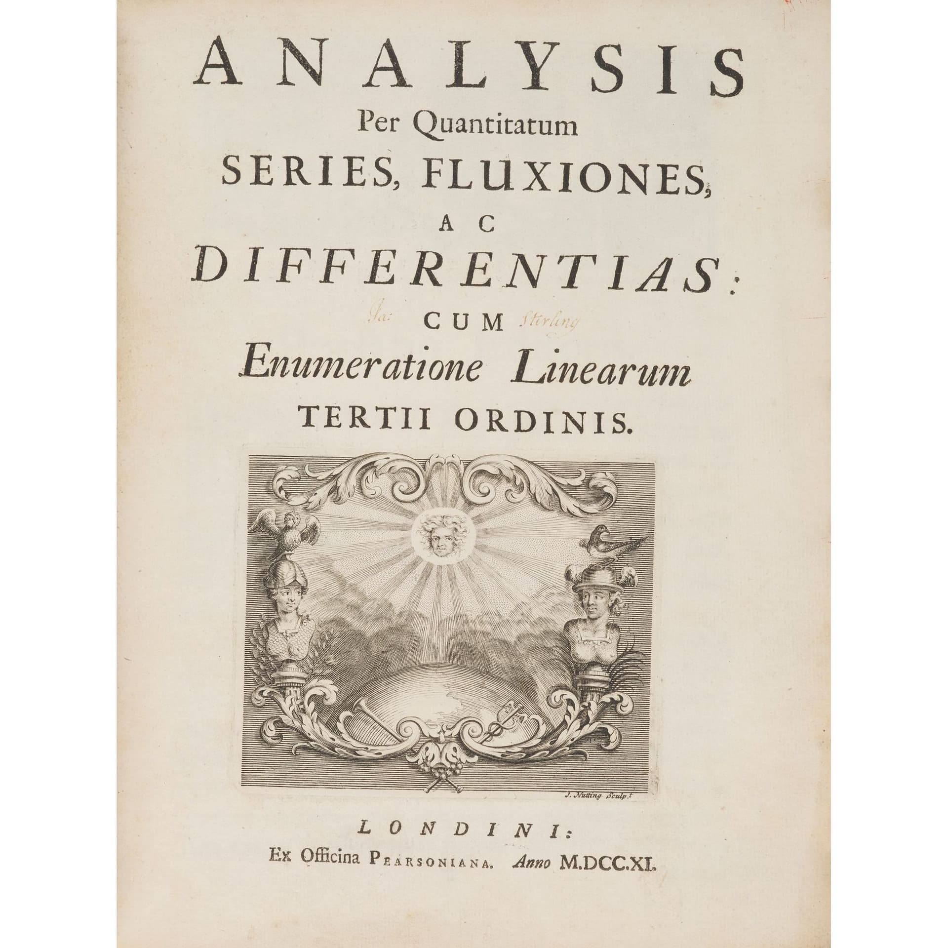 James Stirling: Mathematician of the Newtonian Age