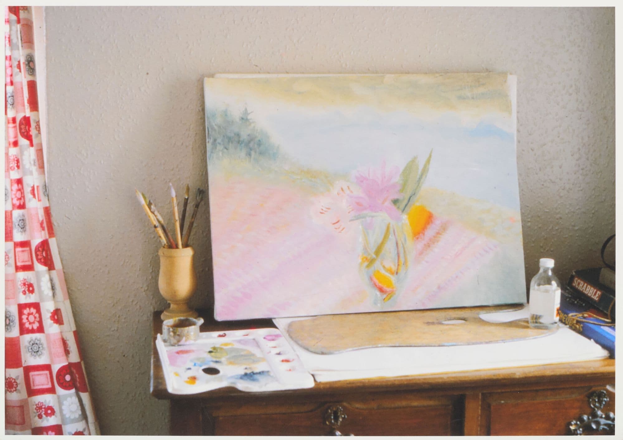 Rhododendrons, Eigg in the Gatekeeper’s Cottage, Eigg, 1980 | Photo: Donald Wilkinson