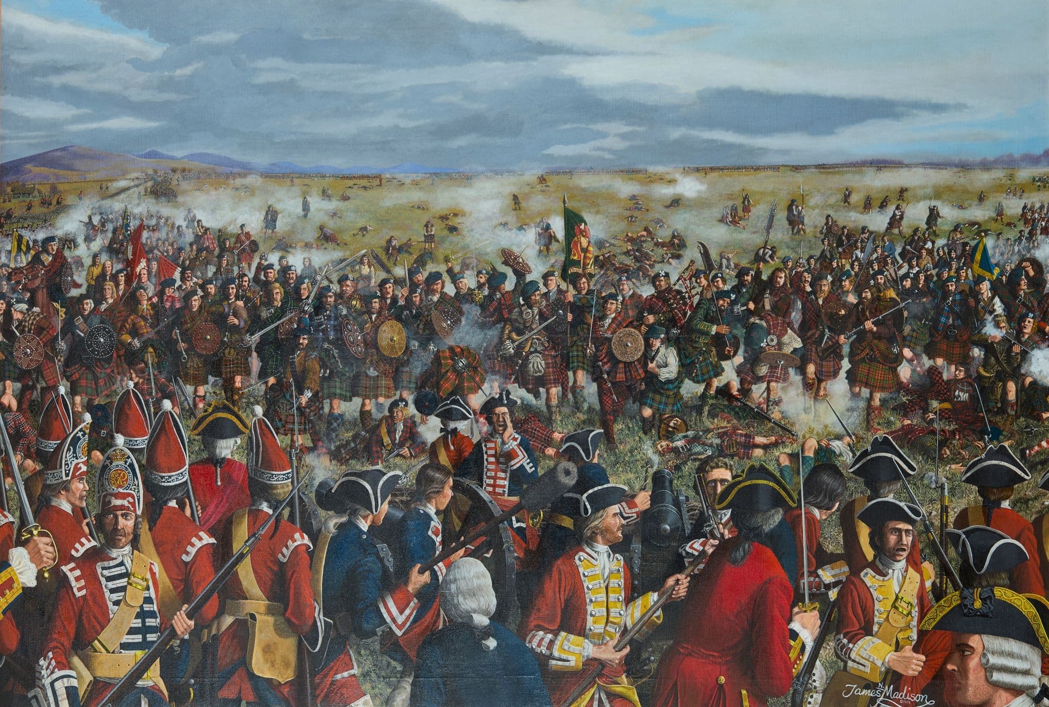 The Battle of Culloden in Art