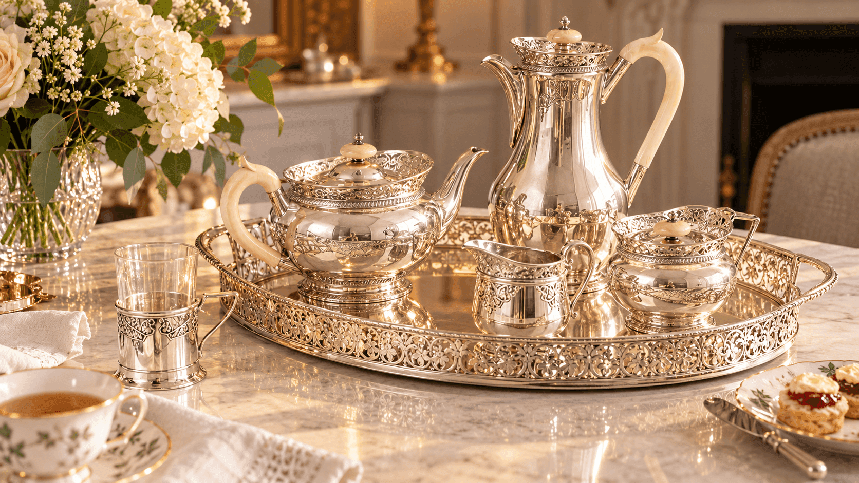 The Art of Taking Tea: Silver in the Modern Home
