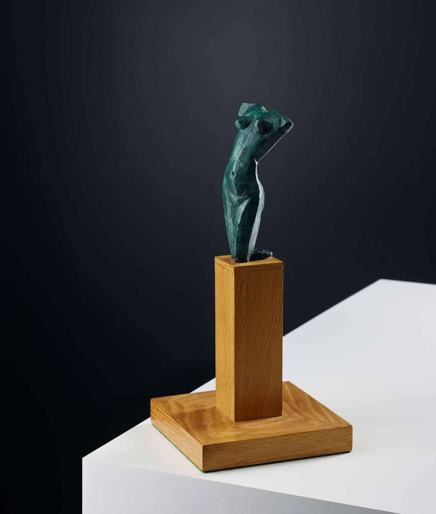 JOHN DUNCAN FERGUSSON R.B A. (SCOTTISH 1874-1961) § TORSE DE FEMME (TORSO OF A WOMAN) 1918 (CAST 1991)