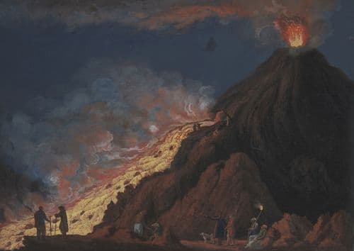 A Vision of Vesuvius | Jacob Philipp Hackert