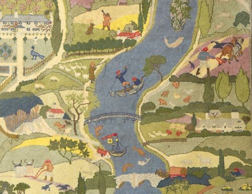C.F.A. Voysey’s River Rug: A Remarkable Arts & Crafts Design