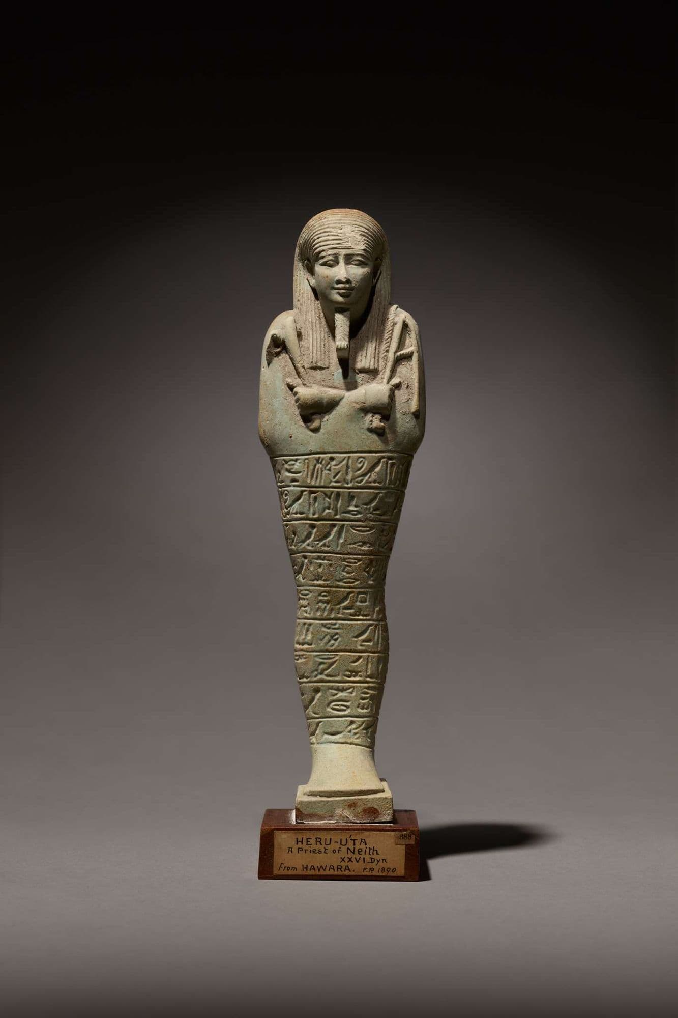 ANCIENT EGYPTIAN SHABTI OF HORUDJA