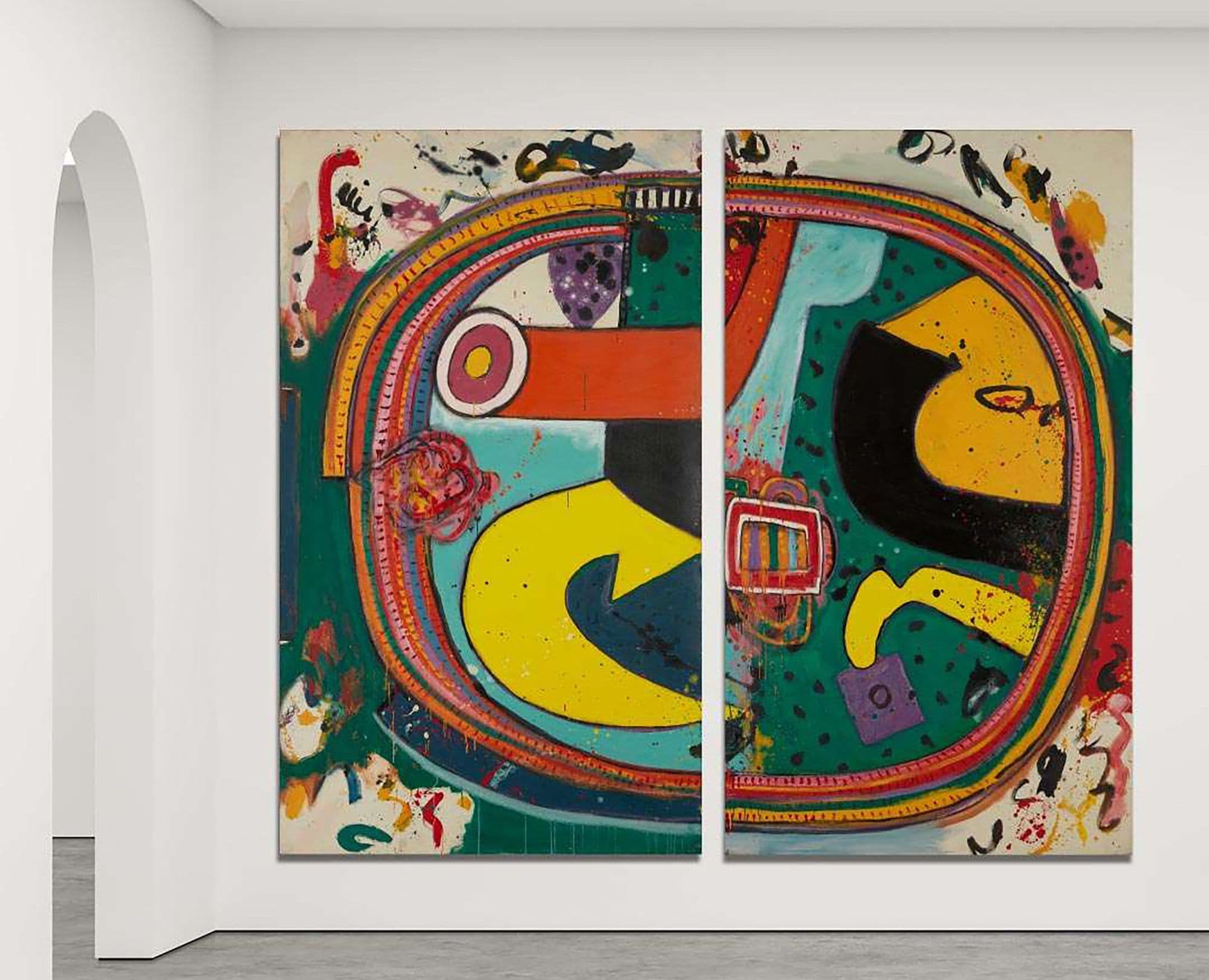 ALAN DAVIE - OPUS O.567A PAN'S CASTLE N°1 - OCTOBER 1965