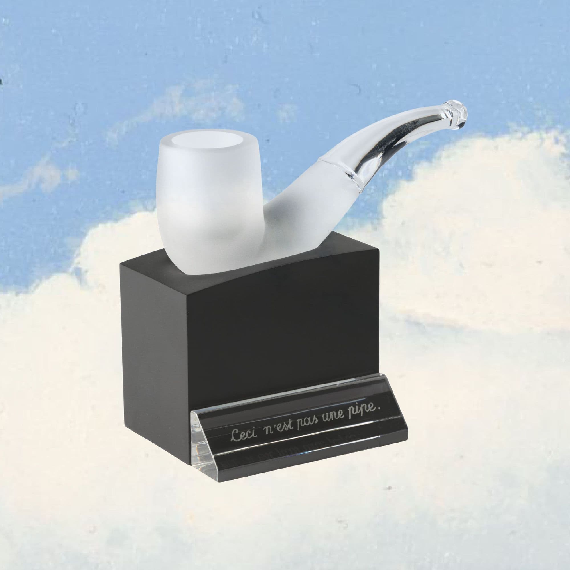 LA TRAHISON DES IMAGES  NUMBERED EDITION  ©SUCCESSION MAGRITTE & LALIQUE