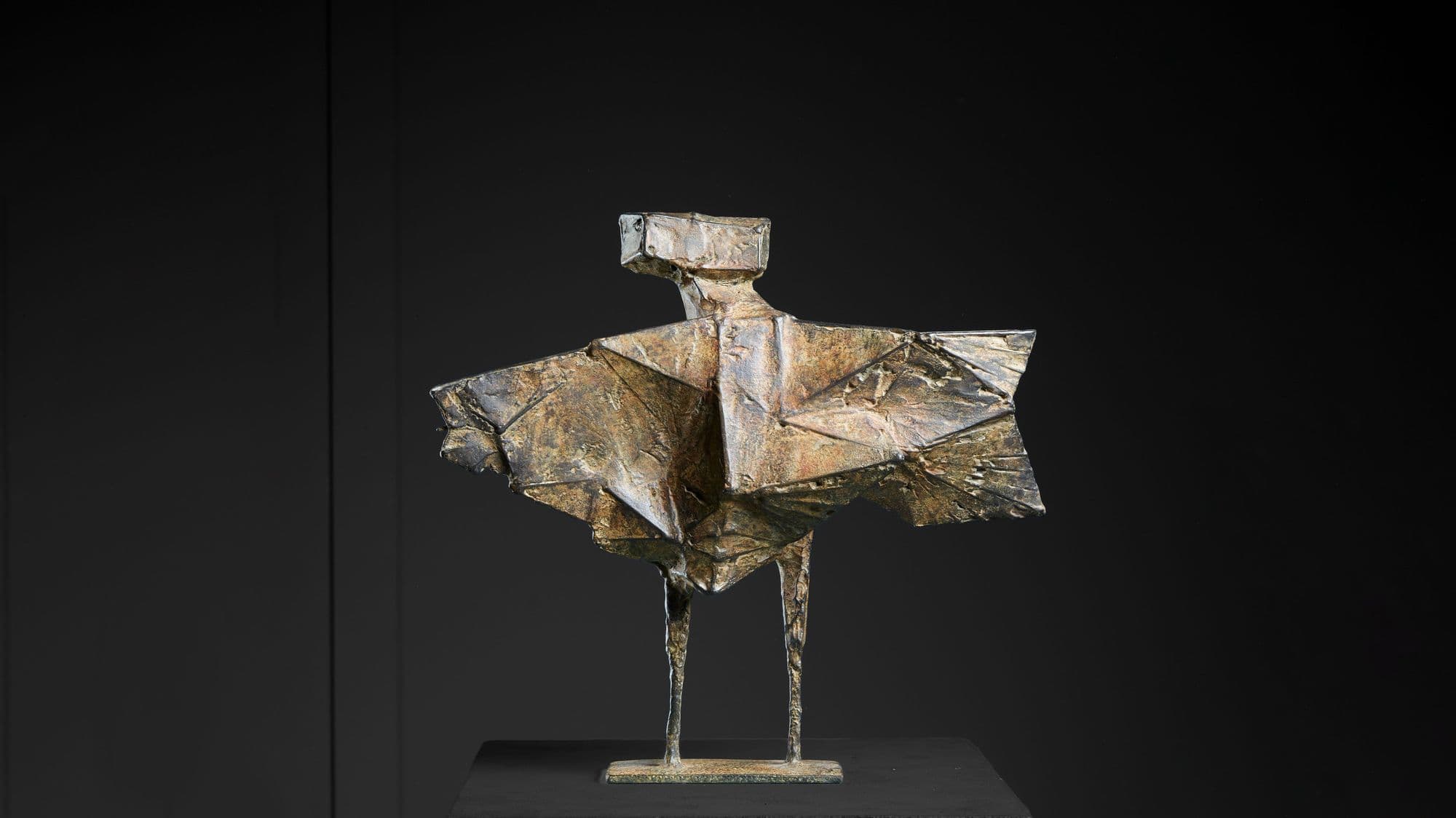 Lynn Chadwick Winged Figure II Maquette - The Hugo Burge Collection at Lyon & Turnbull